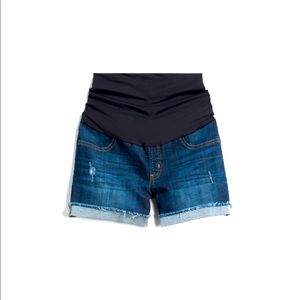 Maternity Jean Shorts